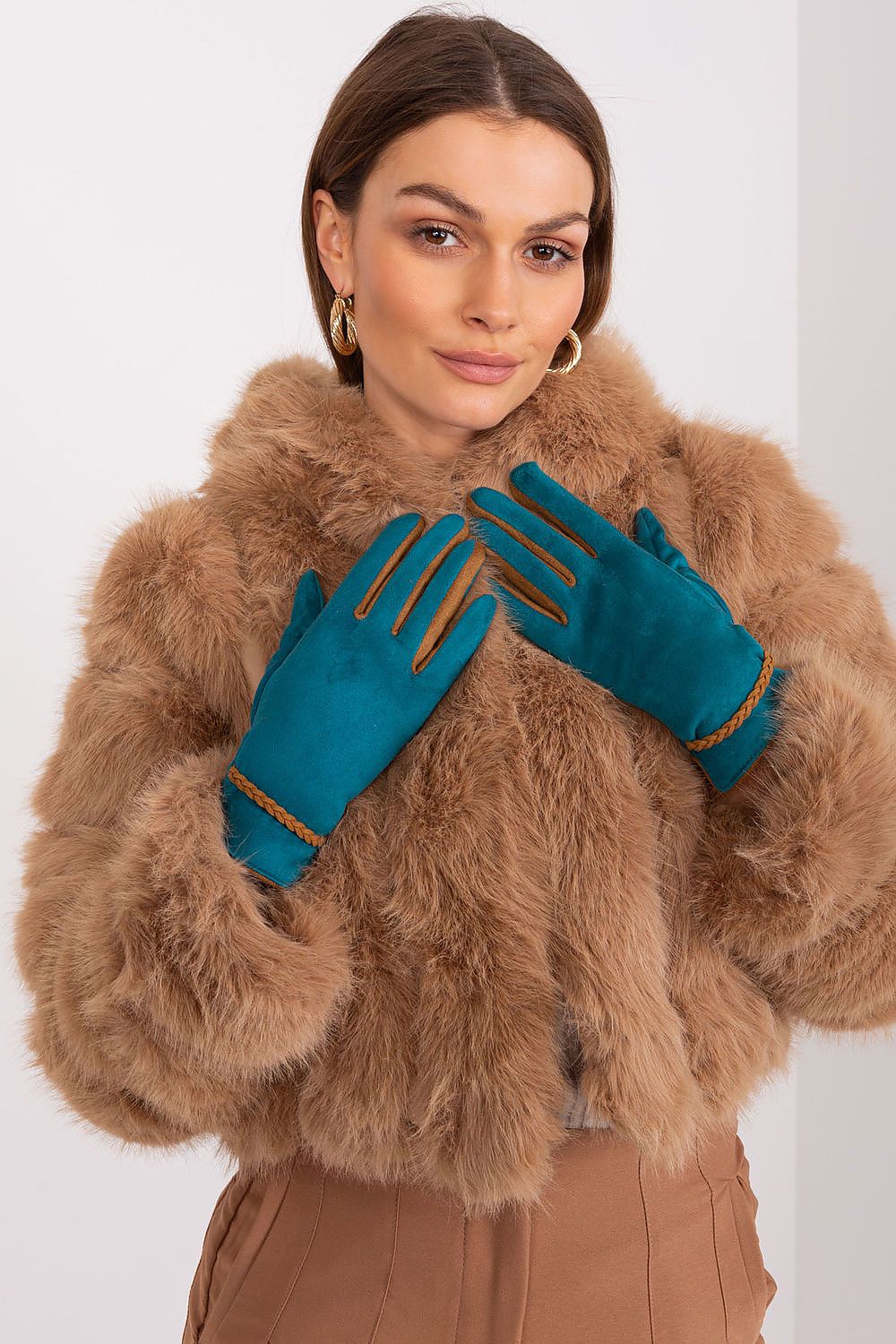 Handschuhe model 189536 Wool Fashion Italia