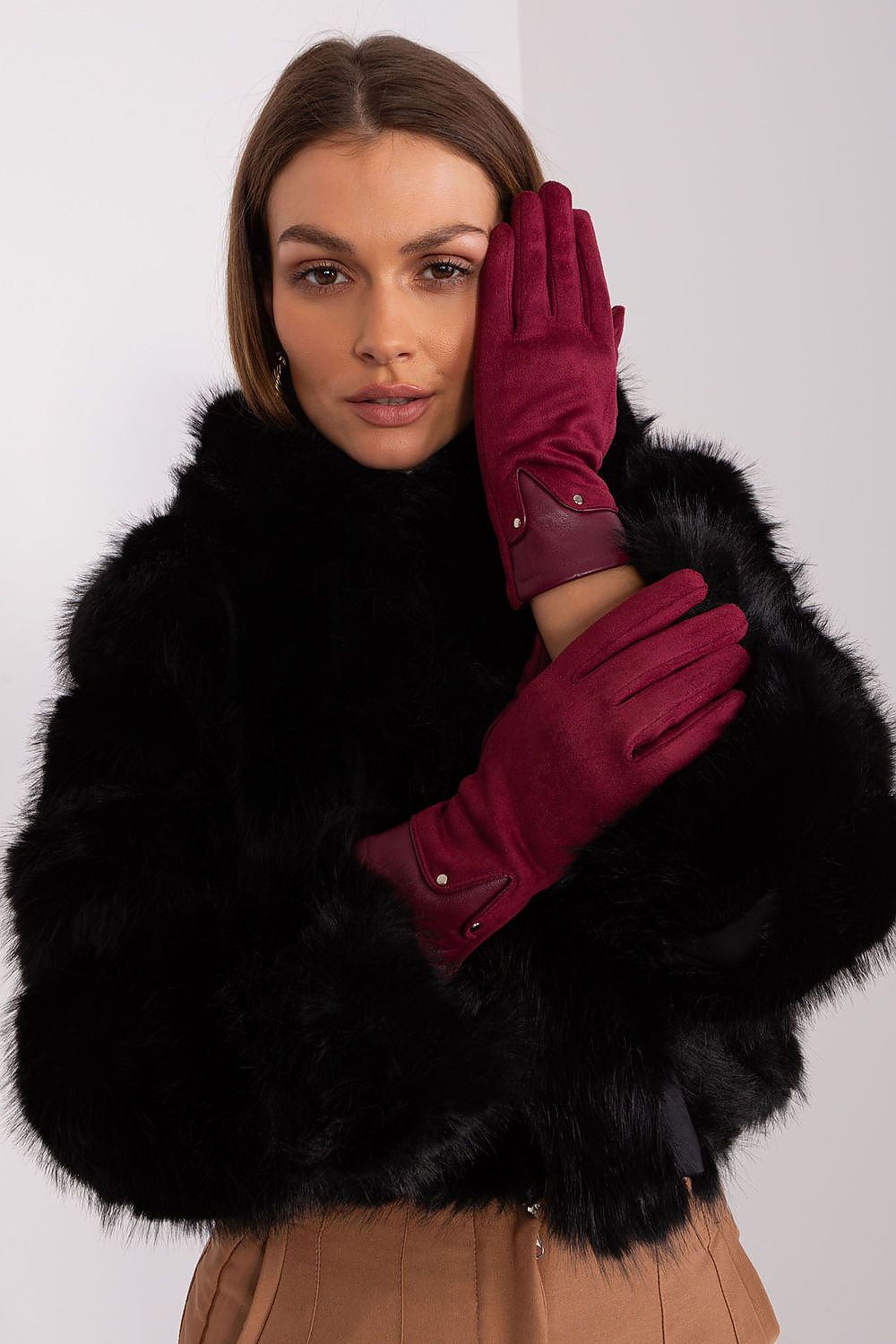 Handschuhe model 189553 Wool Fashion Italia