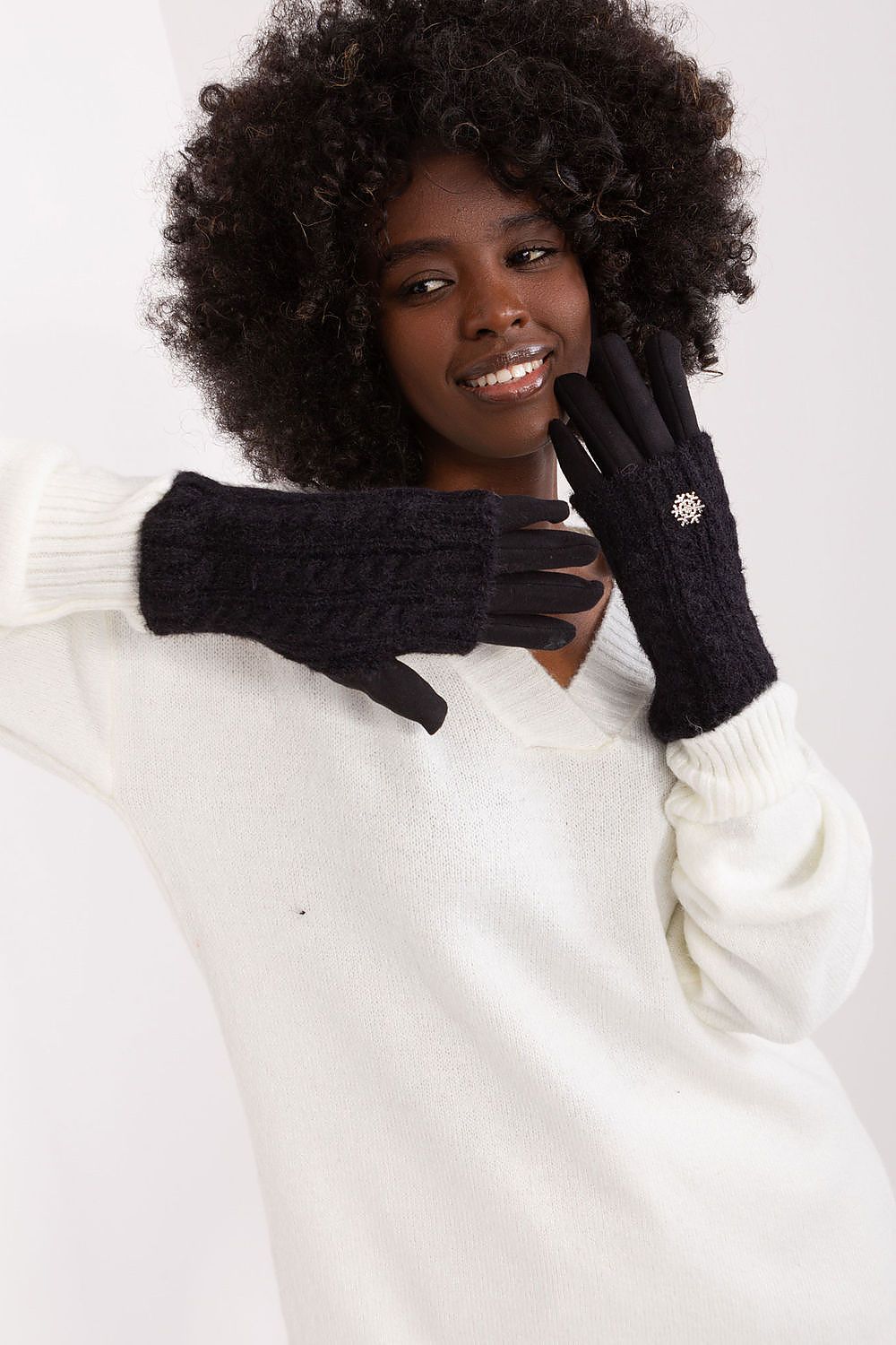 Handschuhe model 190590 Wool Fashion Italia