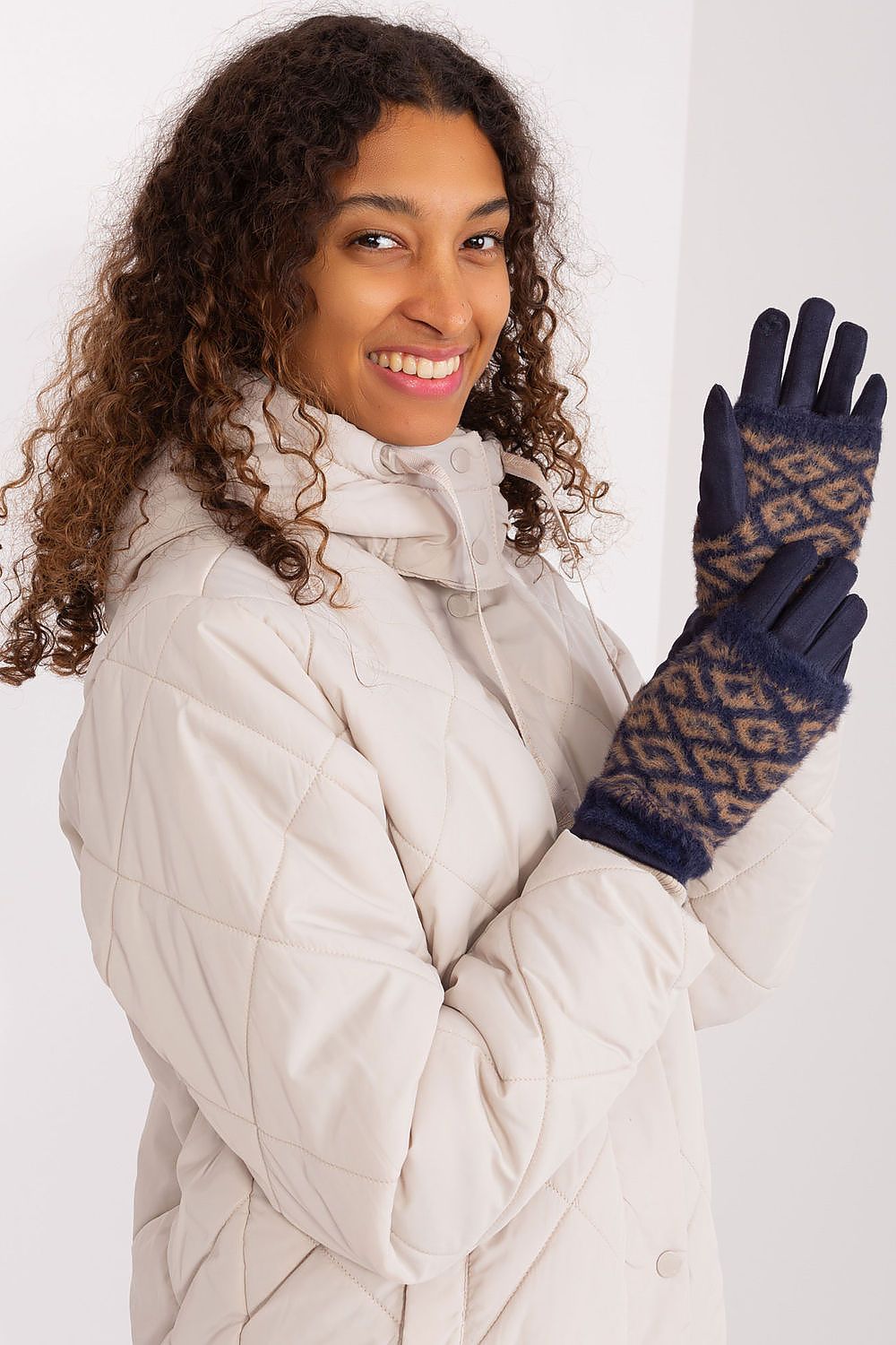 Handschuhe model 191086 Wool Fashion Italia