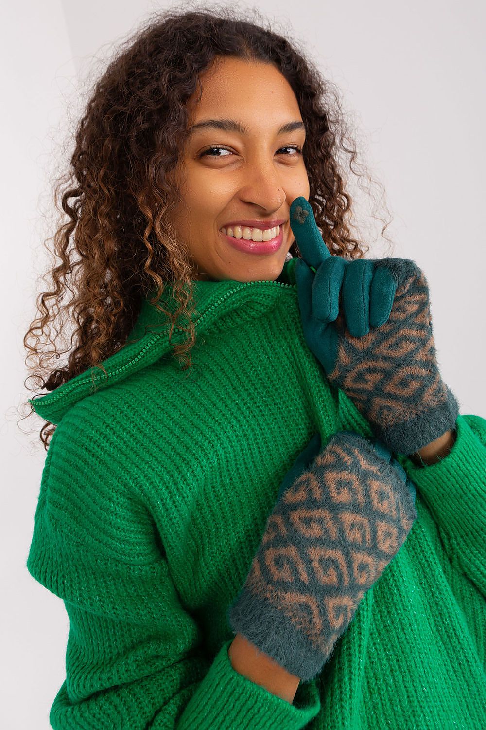 Handschuhe model 191092 Wool Fashion Italia