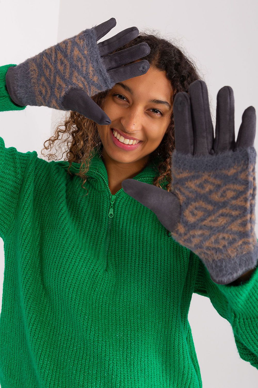 Handschuhe model 191093 Wool Fashion Italia