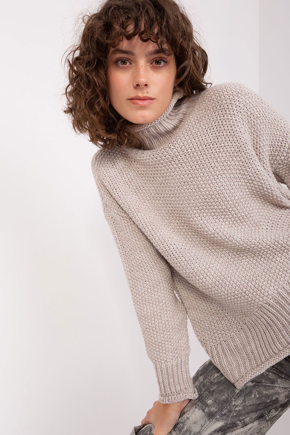 Rollkragenpullover model 191420 Badu