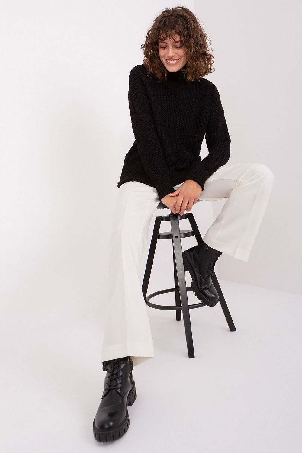 Rollkragenpullover model 191423 Badu
