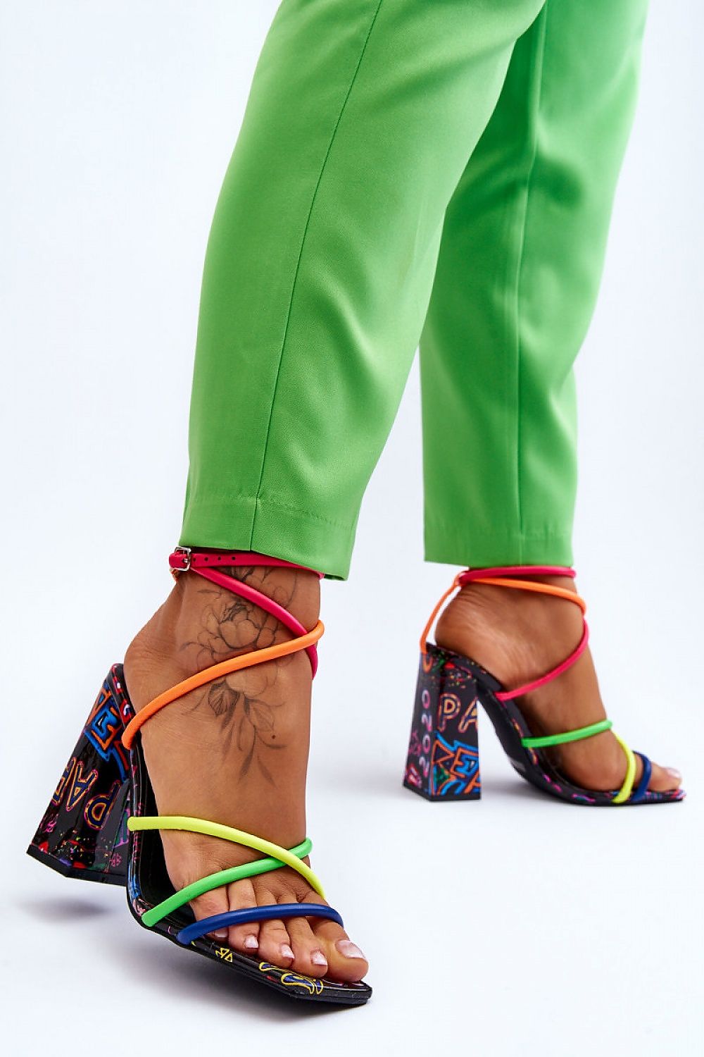 Sandalen mit Absatz model 193942 Step in style