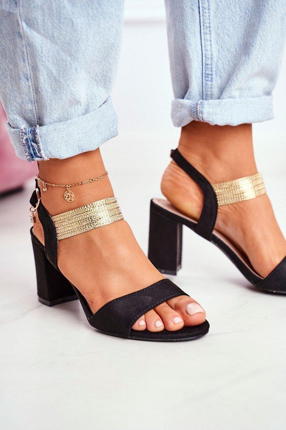 Sandalen mit Absatz model 196325 Step in style