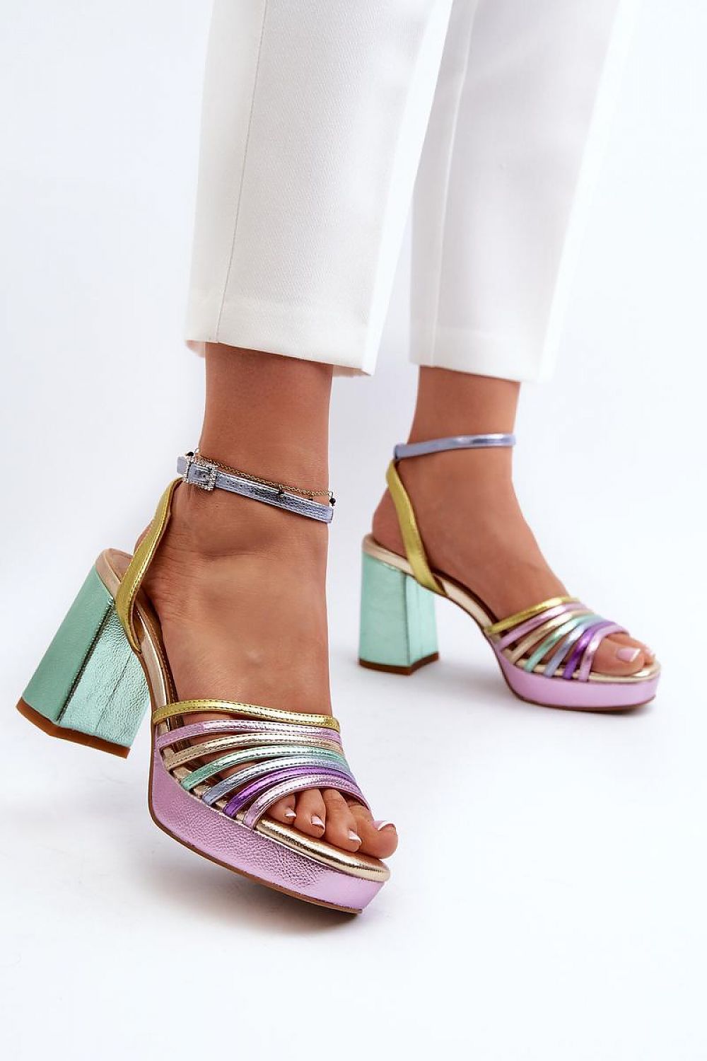 Sandalen mit Absatz model 196965 Step in style