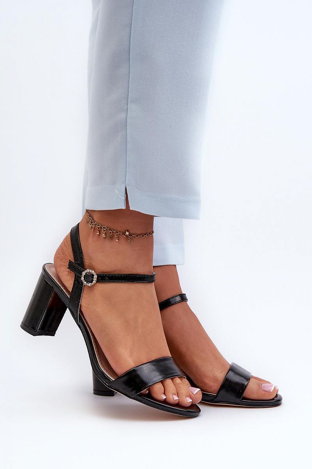 Sandalen mit Absatz model 197084 Step in style