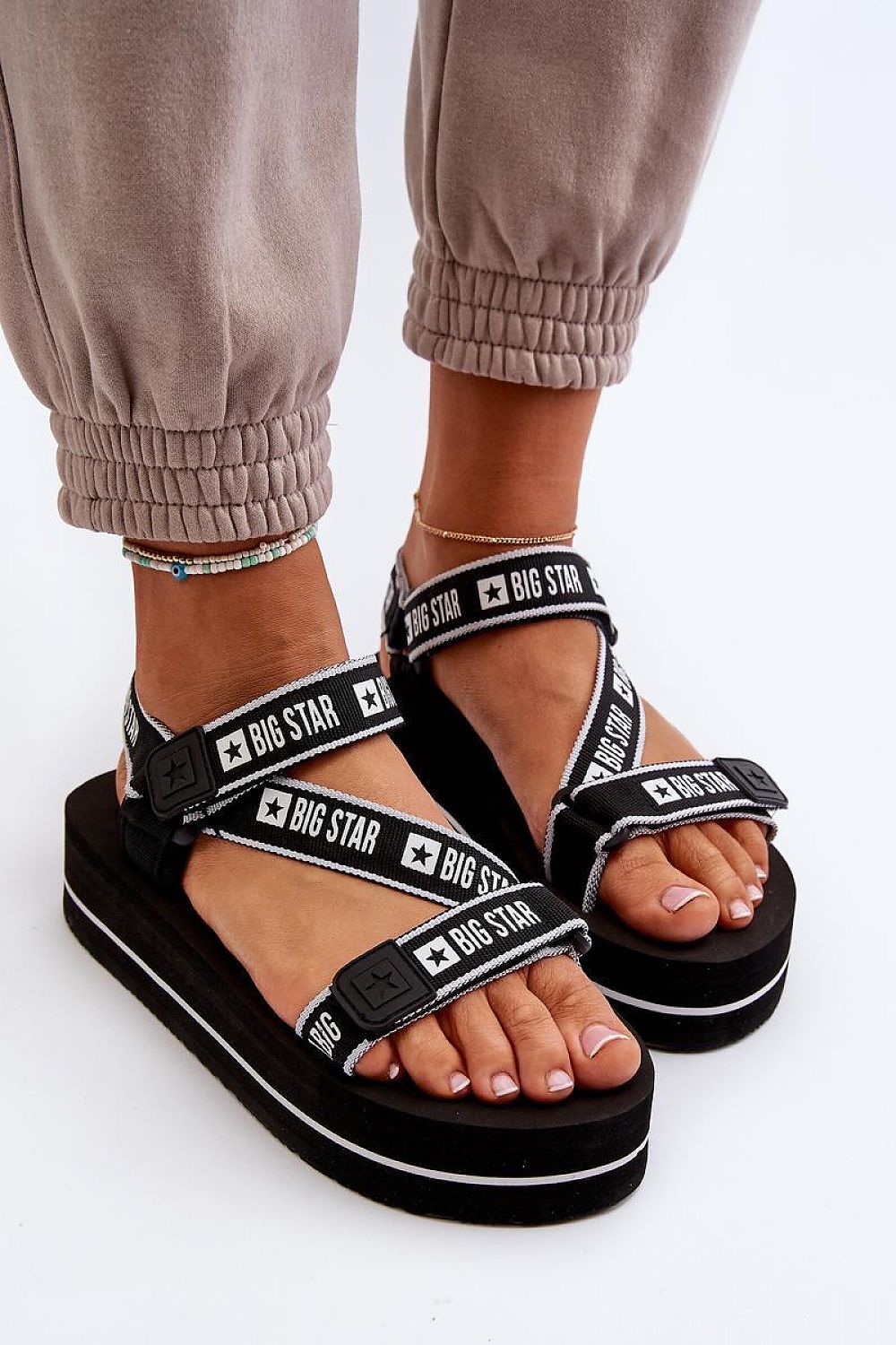 Plateausandalen model 198196 Step in style