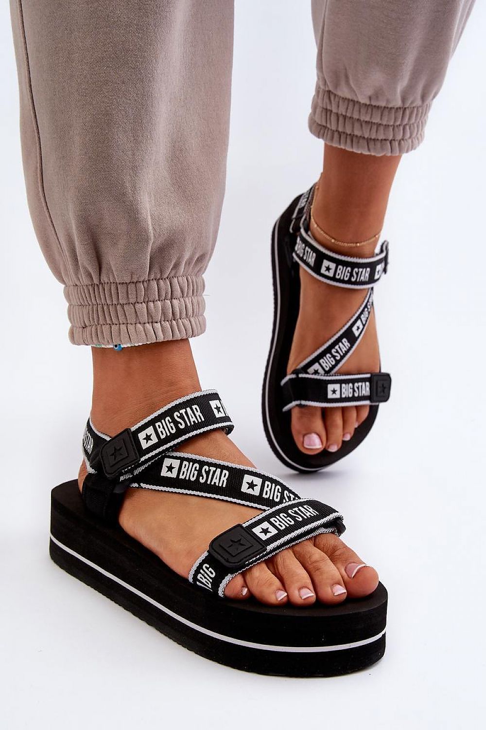 Plateausandalen model 198196 Step in style