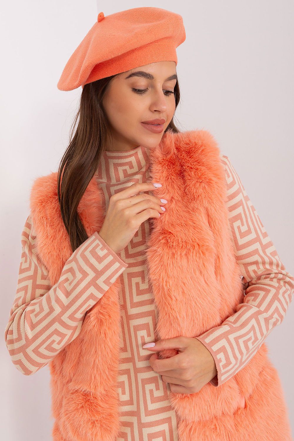 Baskenmütze model 205009 Wool Fashion Italia