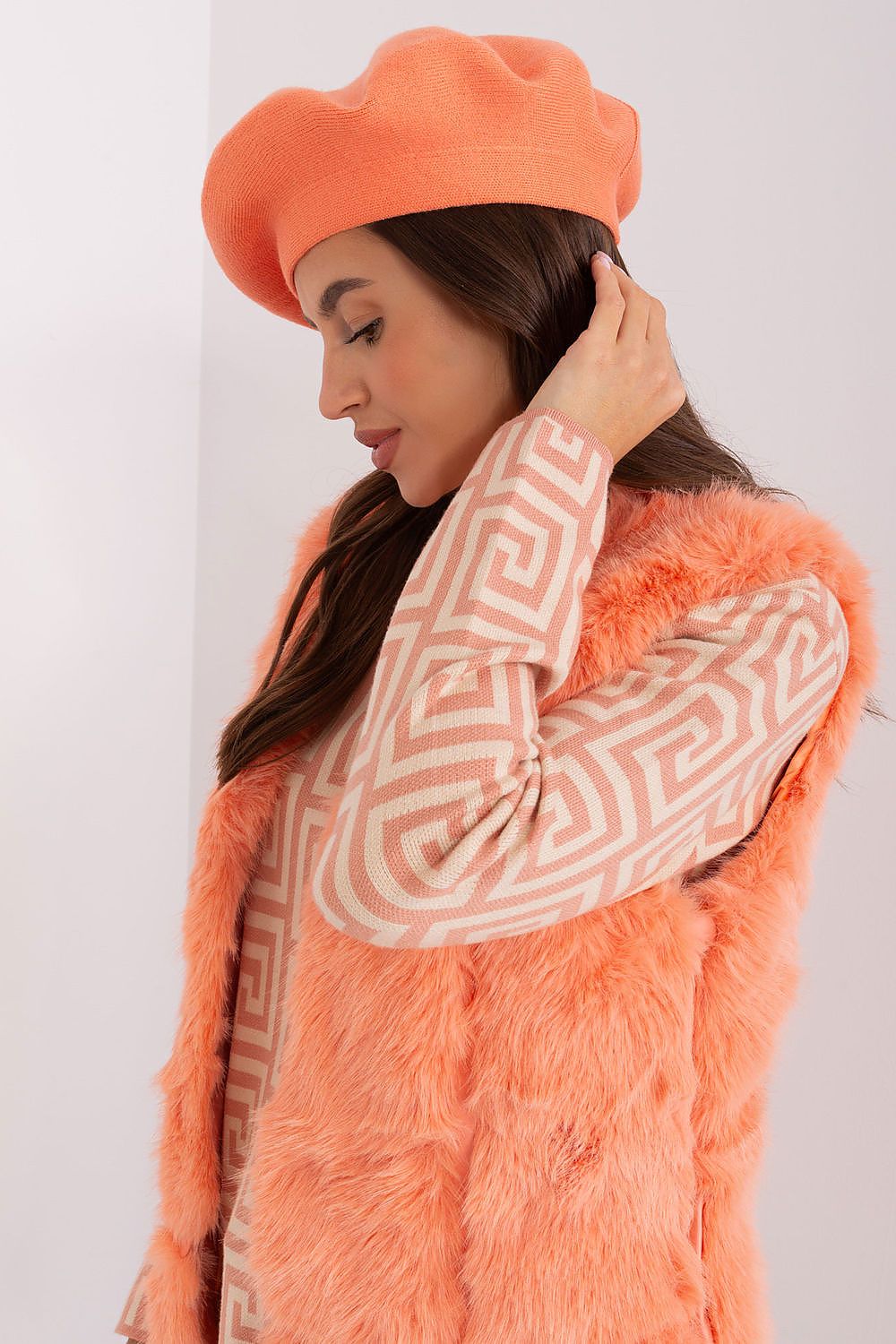 Baskenmütze model 205009 Wool Fashion Italia