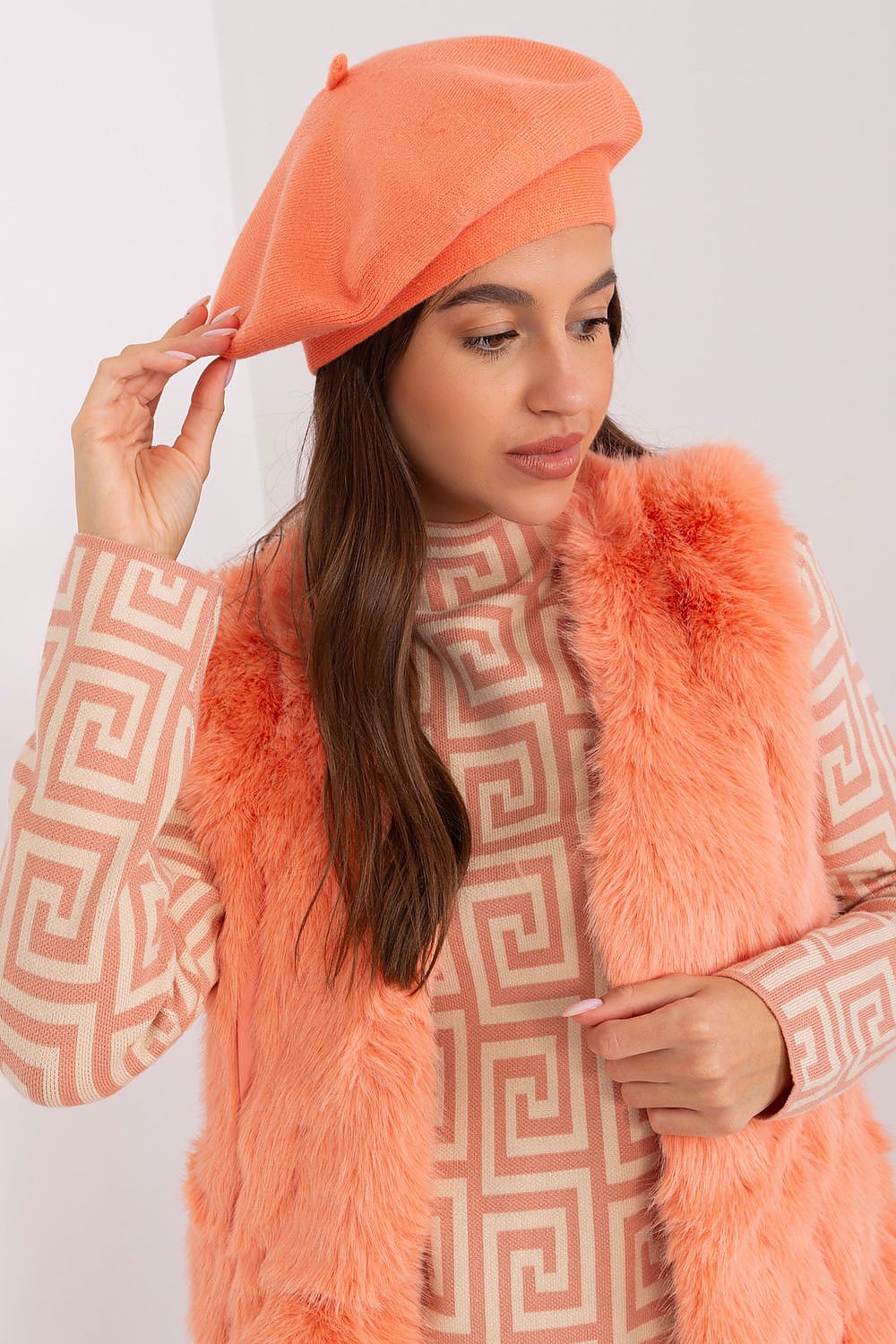 Baskenmütze model 205009 Wool Fashion Italia