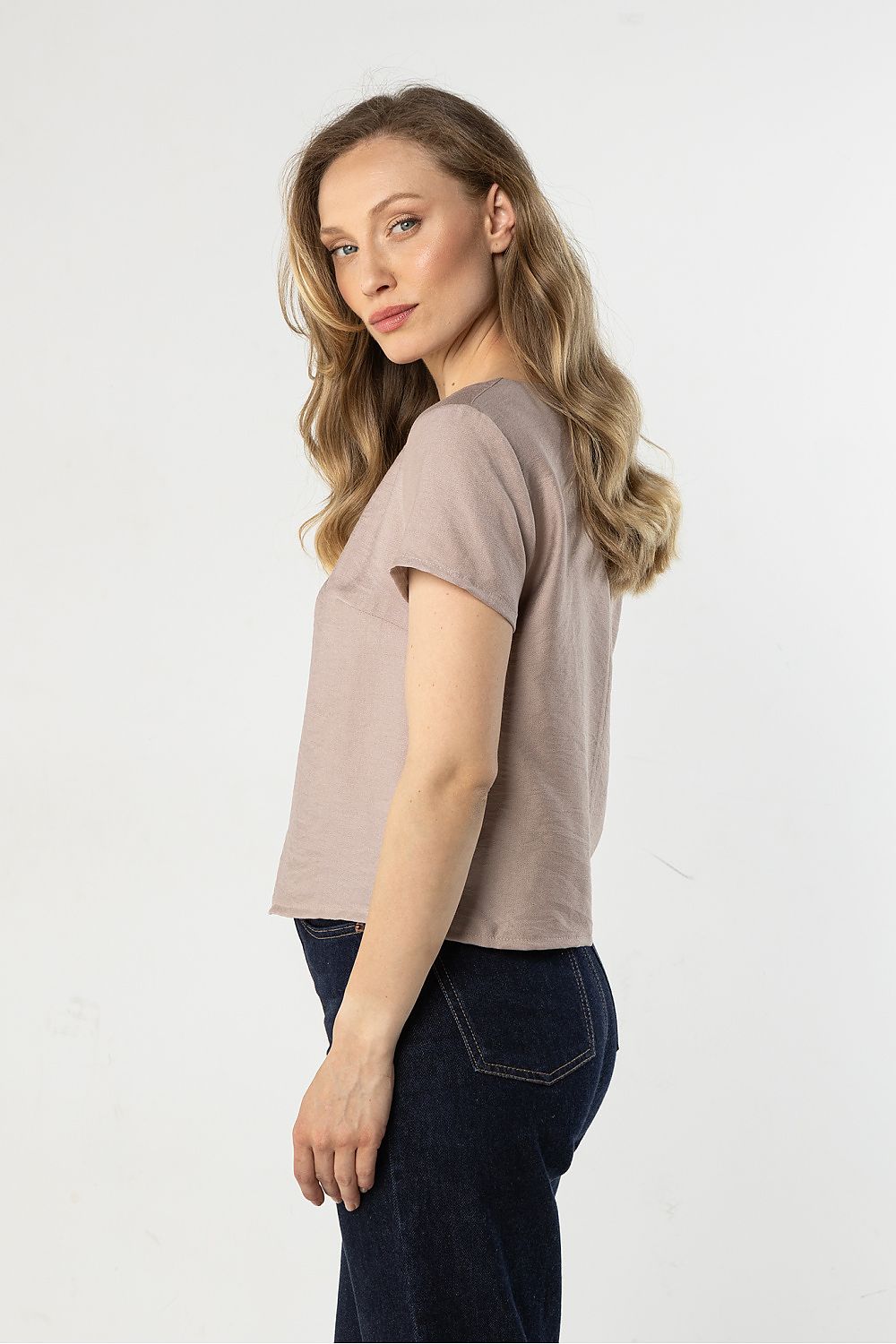 Bluse model 225337 awama