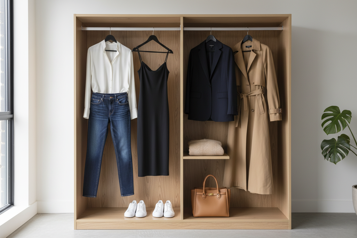 Zeitlose Mode: Ihre ideale Basisgarderobe – Tipps für eine perfekte Grundgarderobe mit zeitlosen Basics.