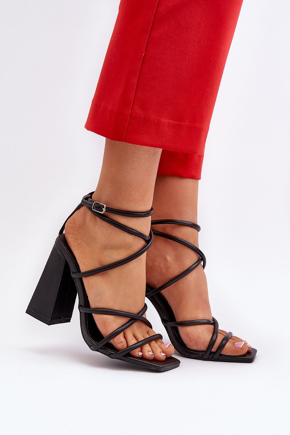  Sandalen mit Absatz model 193936 Step in style 