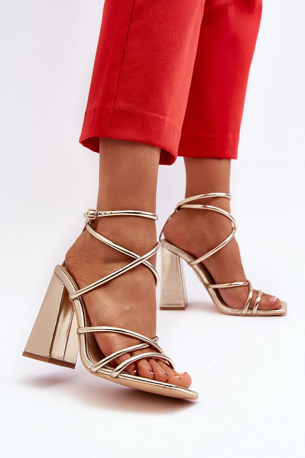  Sandalen mit Absatz model 193938 Step in style 