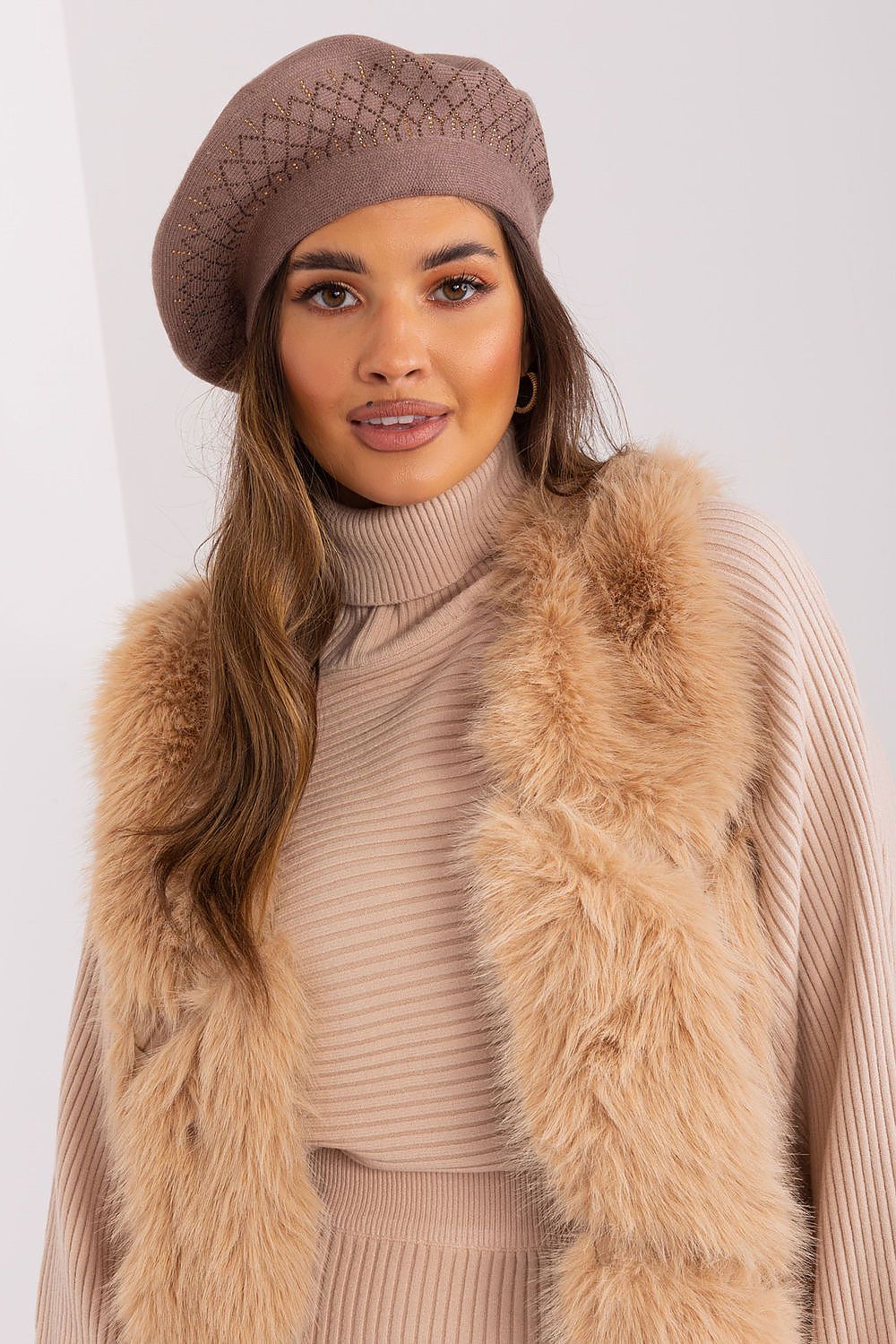  Baskenmütze model 208244 Wool Fashion Italia 