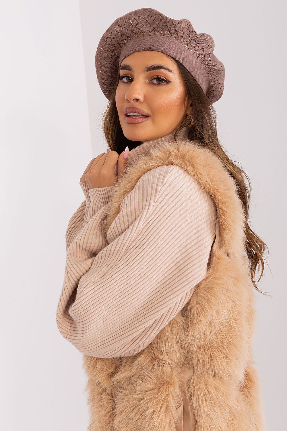  Baskenmütze model 208244 Wool Fashion Italia 