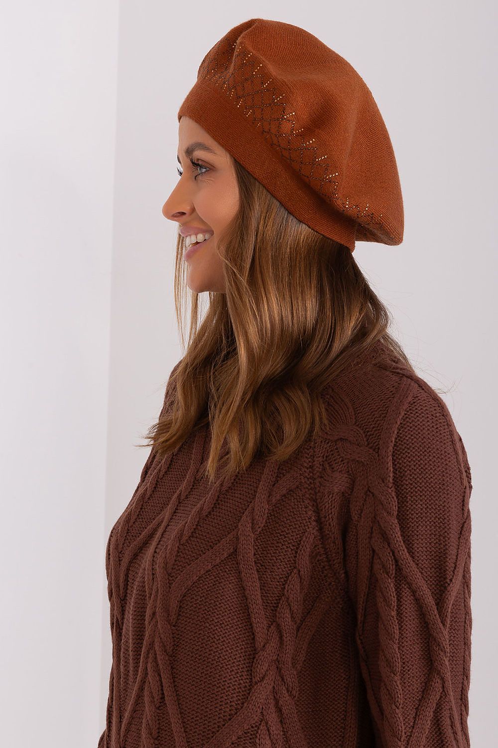  Baskenmütze model 208250 Wool Fashion Italia 