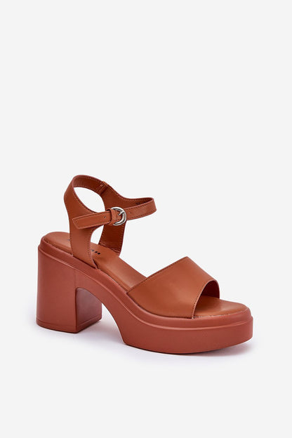  Sandalen mit Absatz model 209923 Step in style 