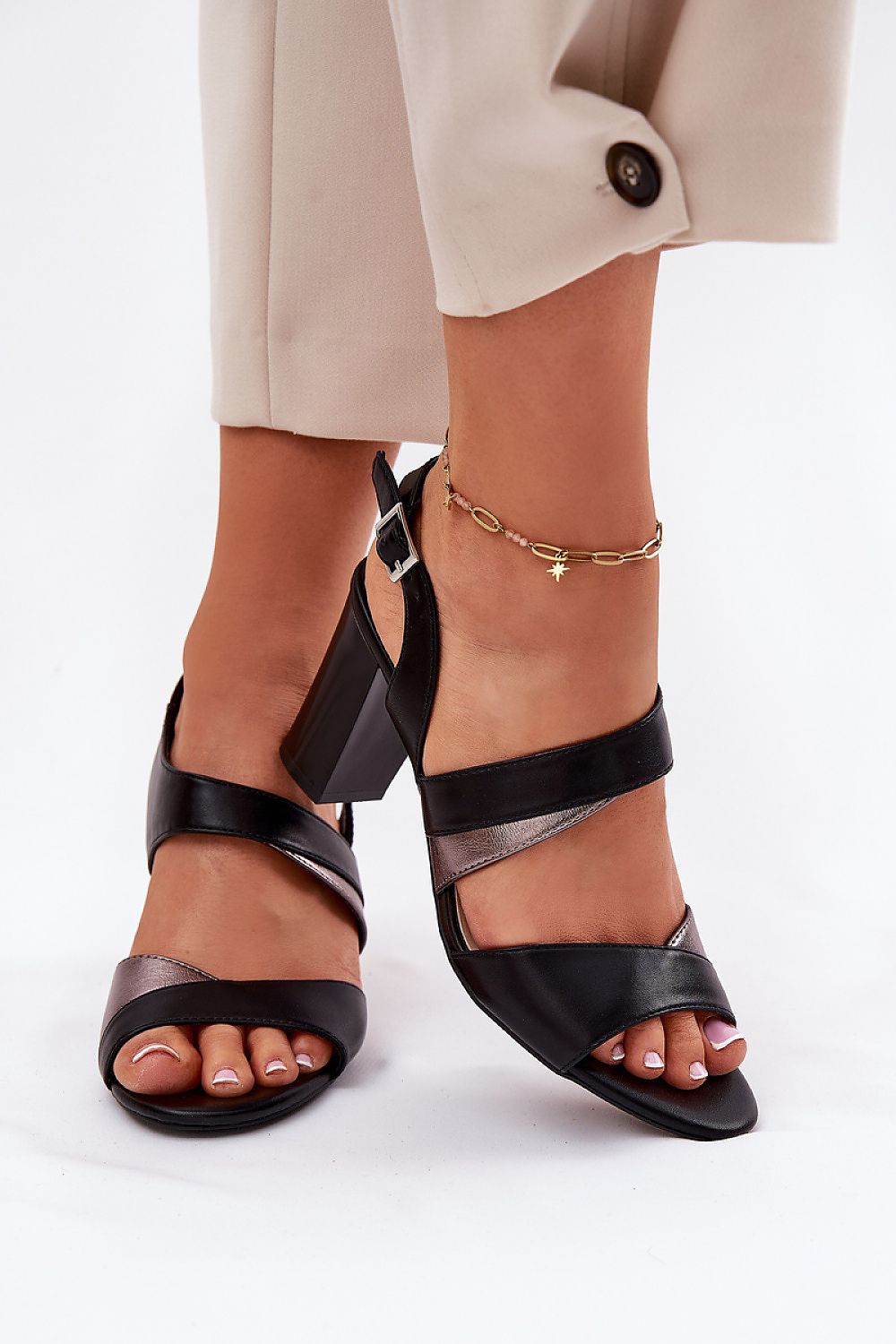  Sandalen mit Absatz model 212908 Step in style 