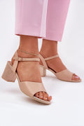  Sandalen mit Absatz model 213011 Step in style 