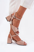  Sandalen mit Absatz model 213185 Step in style 