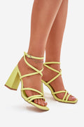 Sandalen mit Absatz model 213921 Step in style 