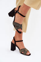  Sandalen mit Absatz model 214687 Step in style 