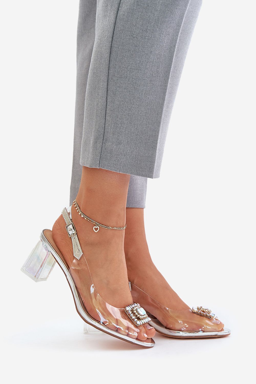  Sandalen mit Absatz model 215722 Step in style 