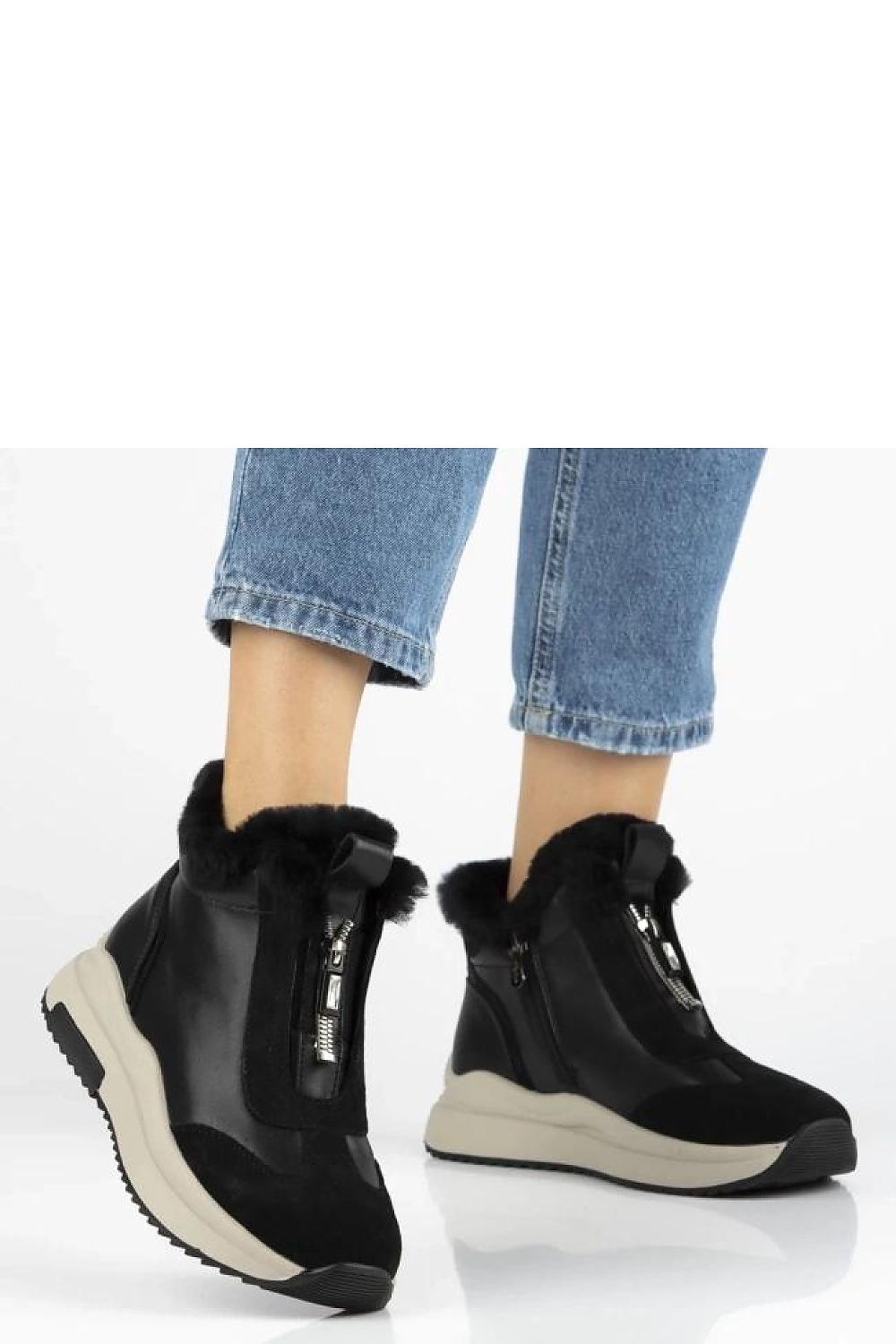  Stiefeletten mit Platform model 222010 Solea 