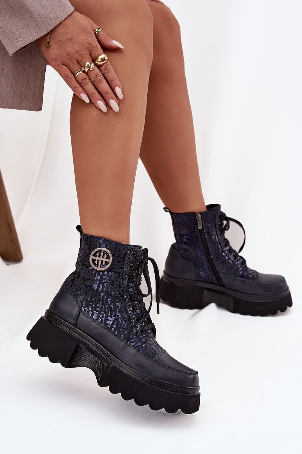  Stiefeletten mit Platform model 222950 Step in style 