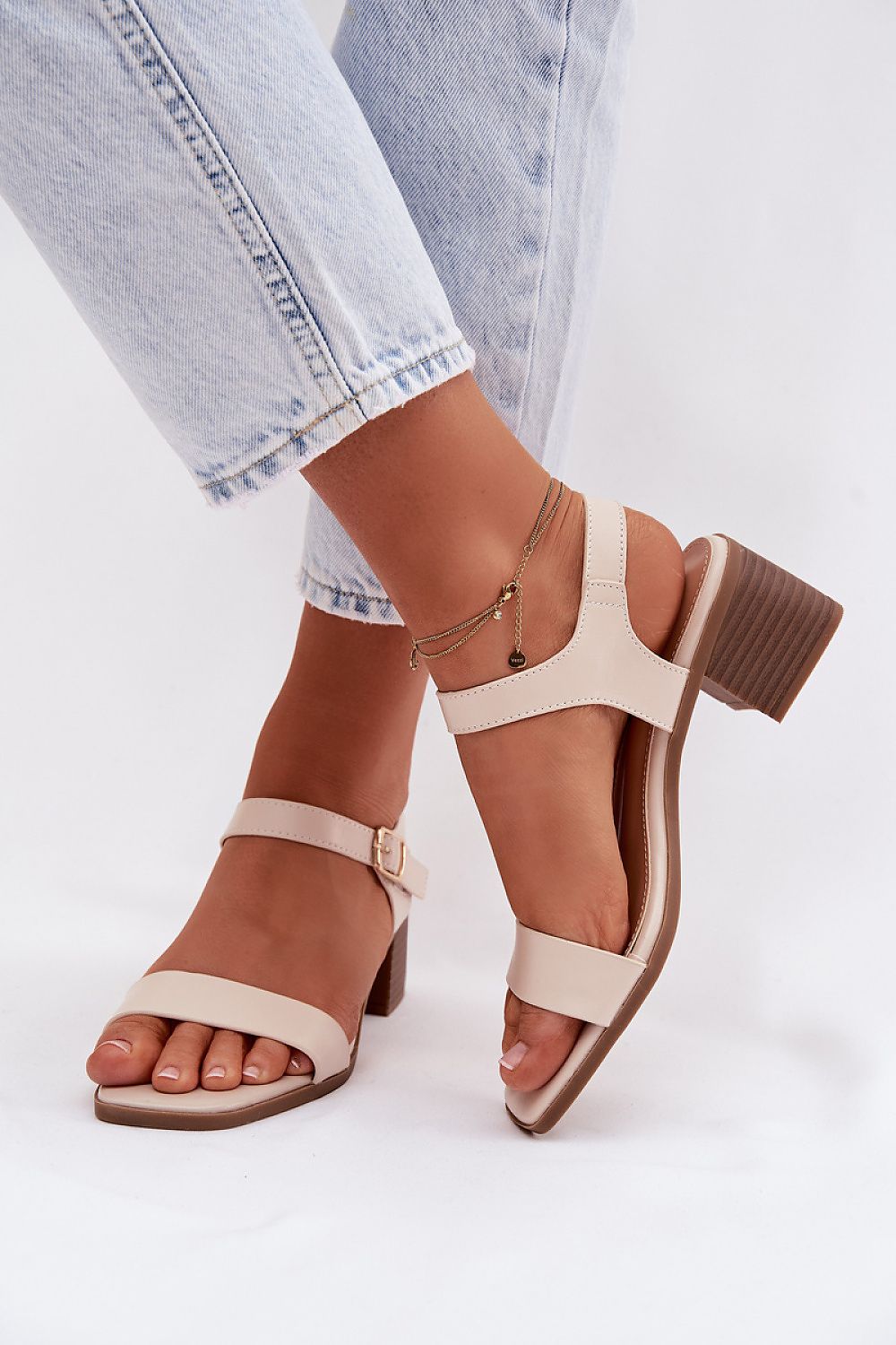  Sandalen mit Absatz model 225112 Step in style 