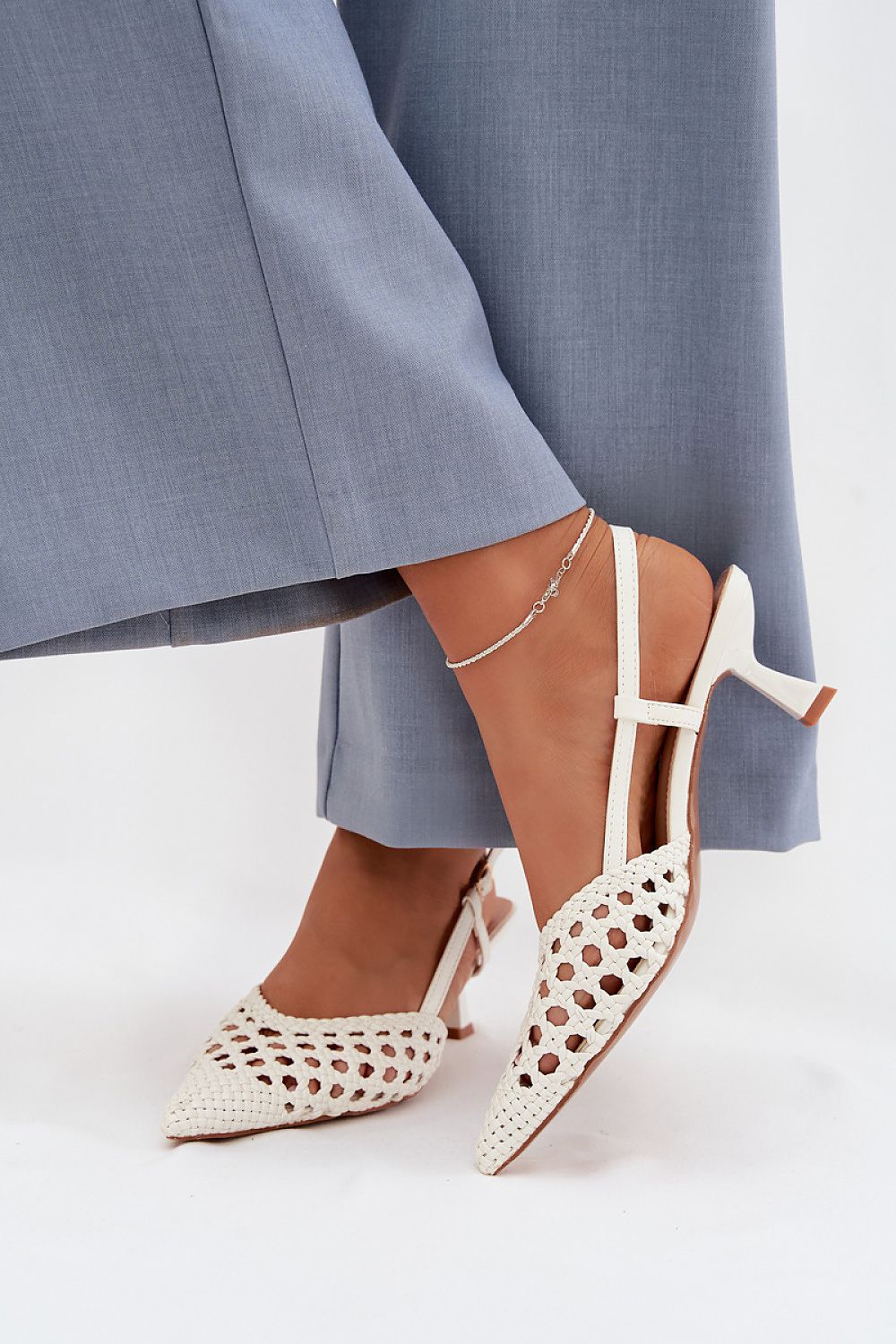  Sandalen mit Absatz model 225223 Step in style 