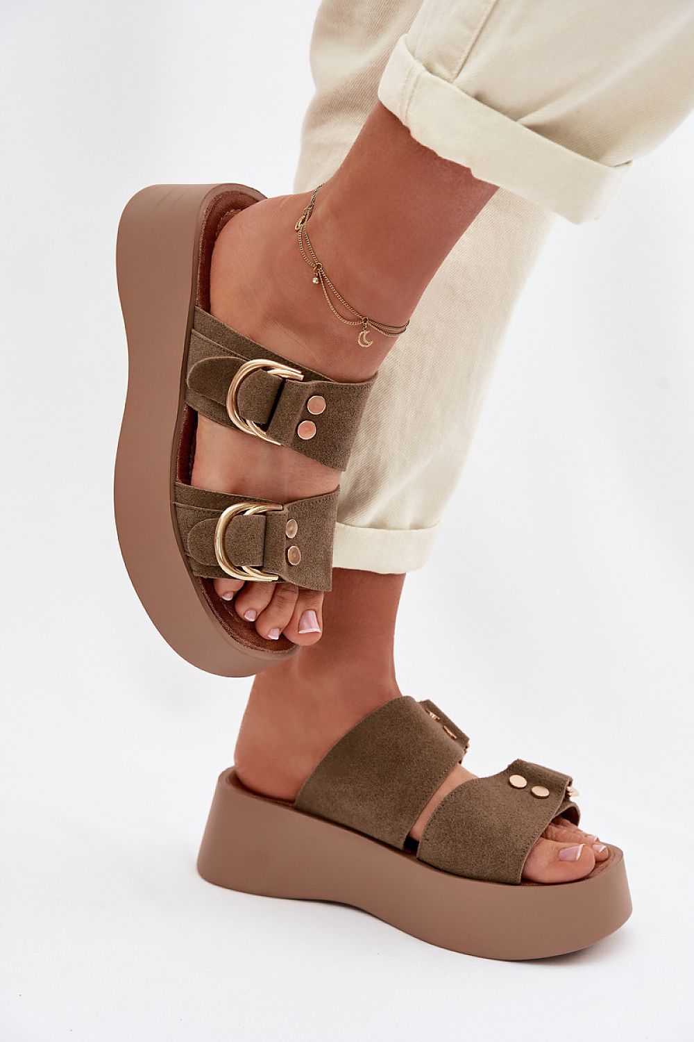  Plattform-Sandalen model 226360 Step in style 
