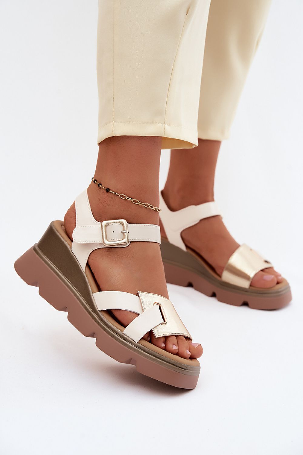  Keilabsatz Sandalen model 227899 Step in style 