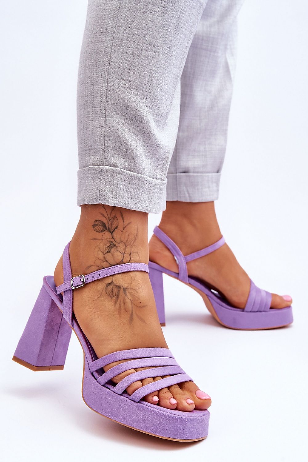  Sandalen mit Absatz model 179119 Step in style 
